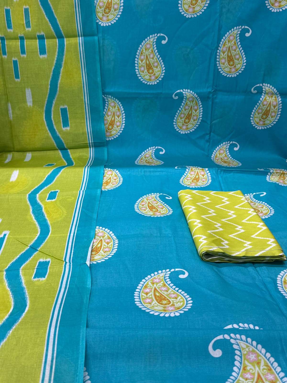 1050 Sky Luxury Lawn Dress