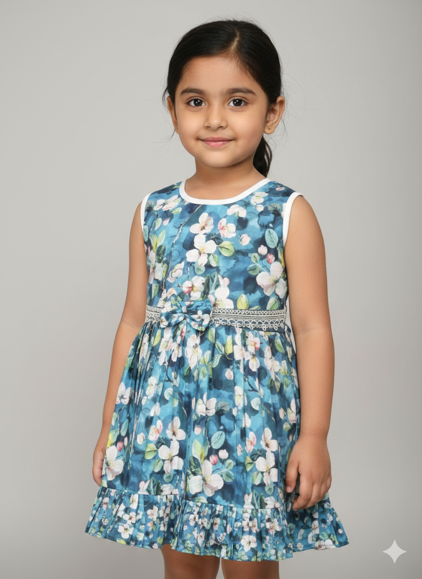GIRLS WOVEN FROCK