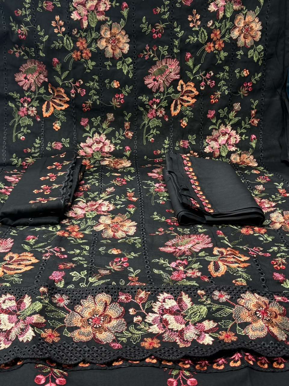 Molmol Cotton Black Dress - 1650