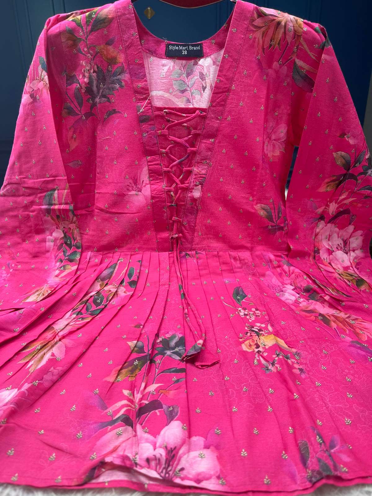 Stunning Mejenta Cotton Kurti - 499