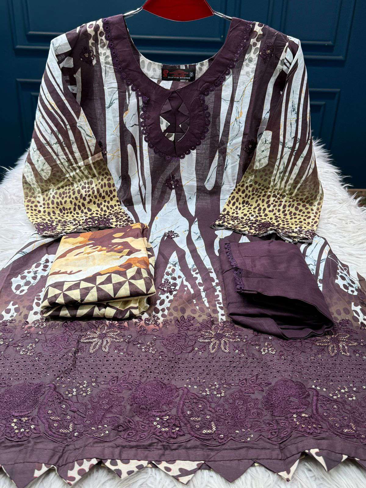 999 Deals Coffee Salwar Kameez