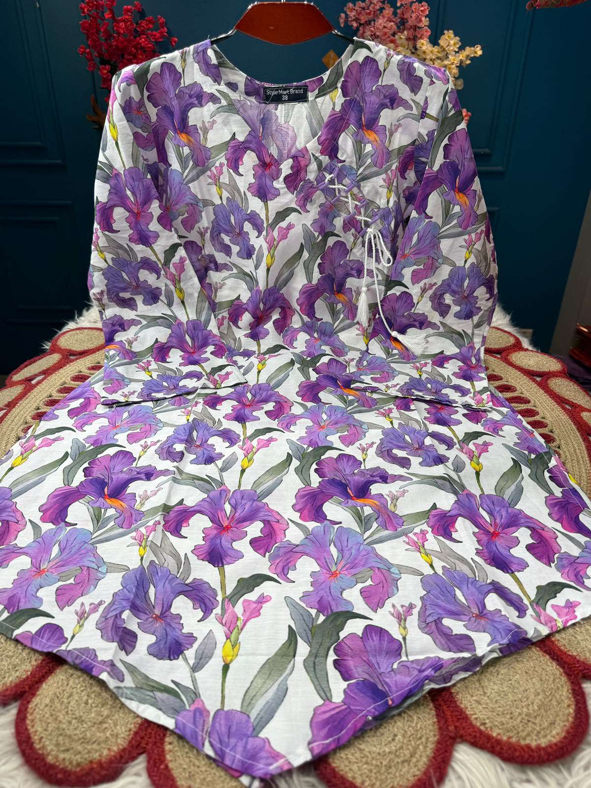 Long Pattern Stunning Cotton Kurti - 550