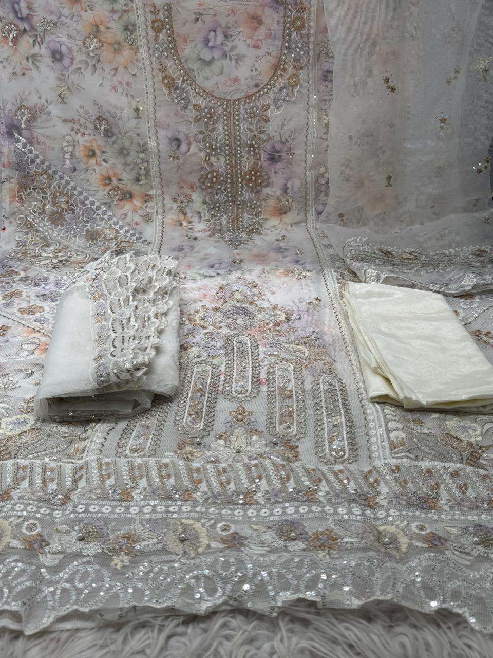 Qouta Fabric Collection - 2000 White