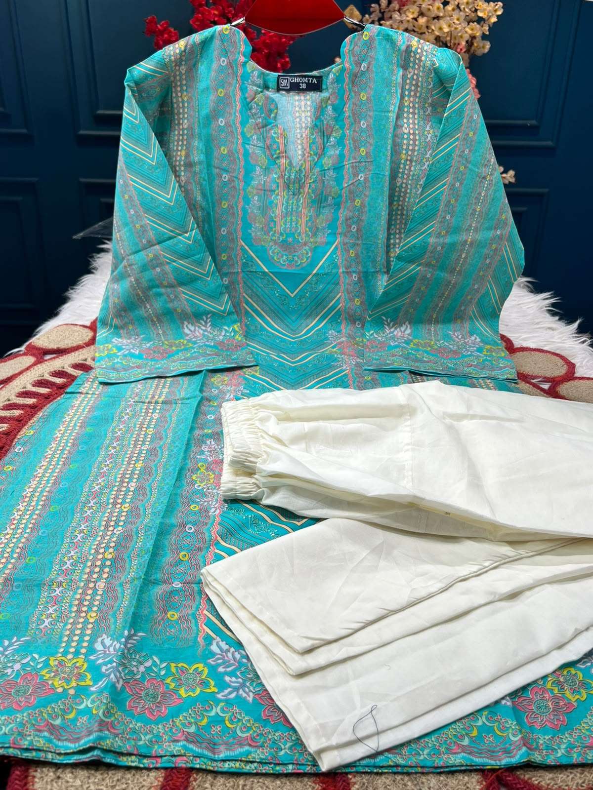 Sky 2Piece Stunning Kurti - 750