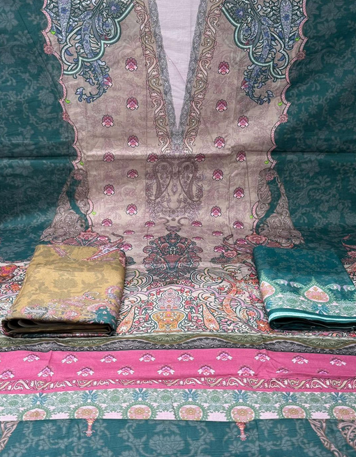 Vintage Style Slub Cotton Deep Plum - 1150