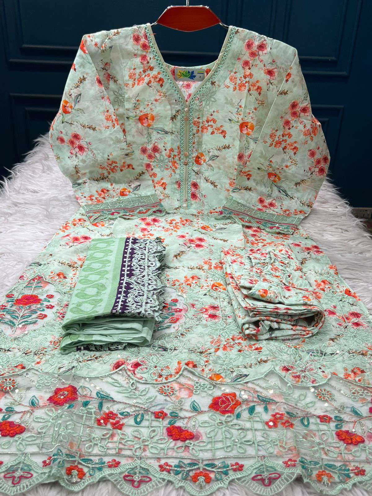 Boutiques Wear Cotton Dress - 1600
