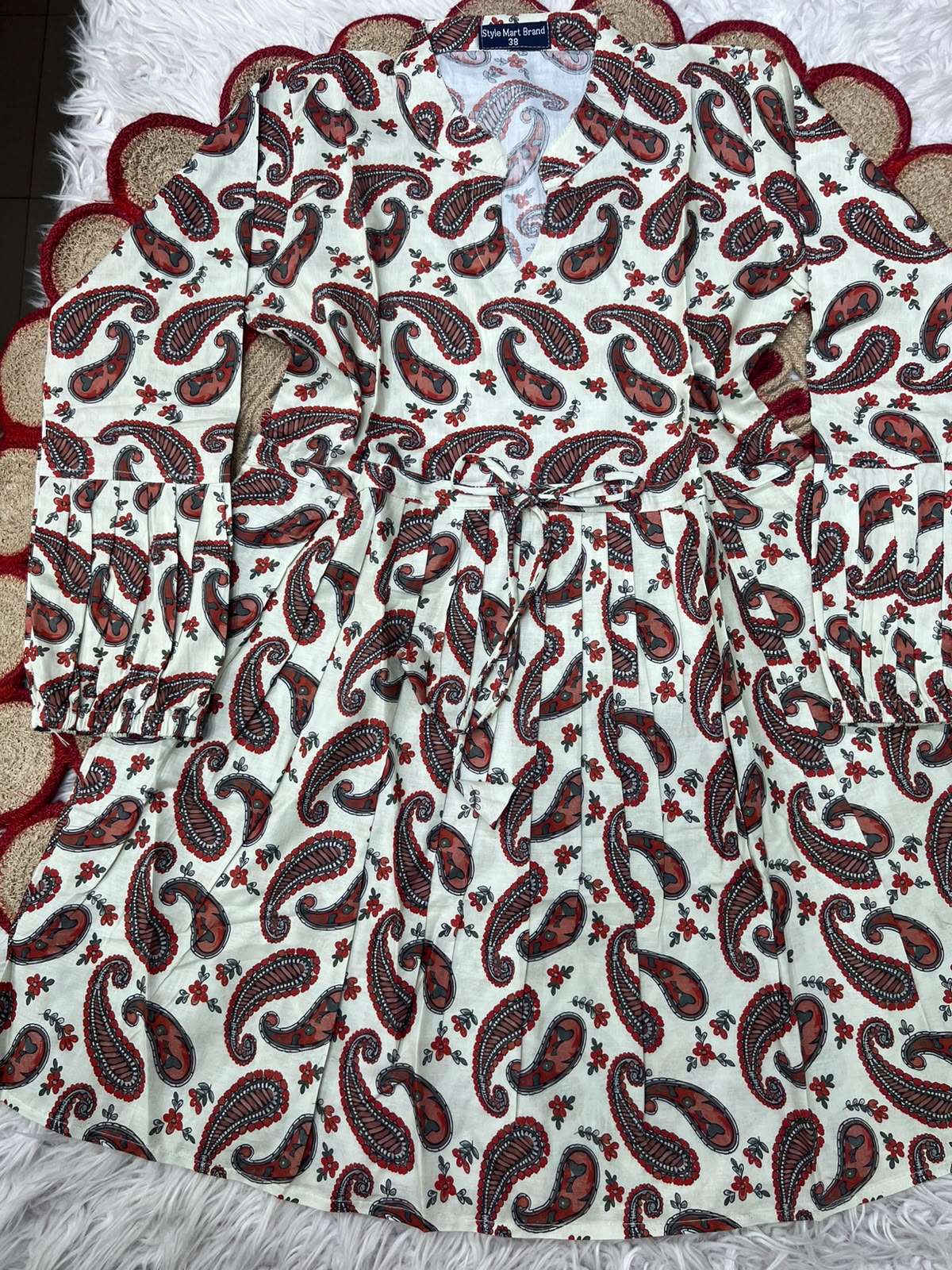 Long One Piece Sindhi Printed Kurti - 550