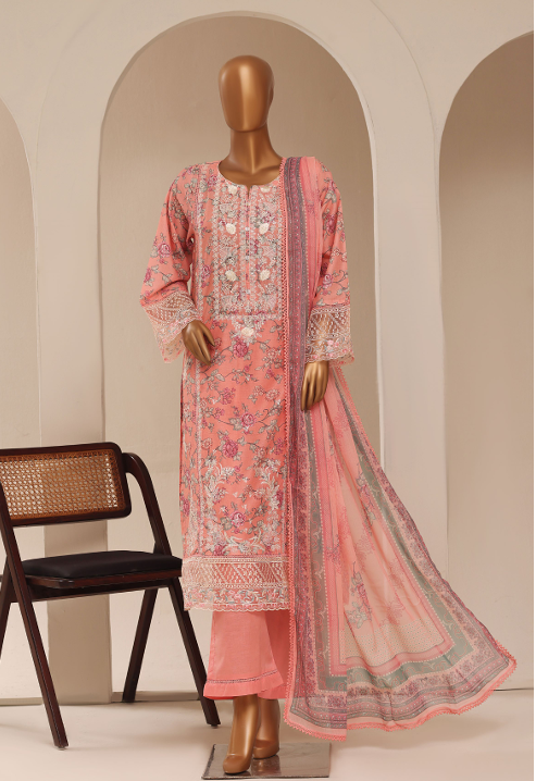 Pakistani SADABAHAR Collection Peach