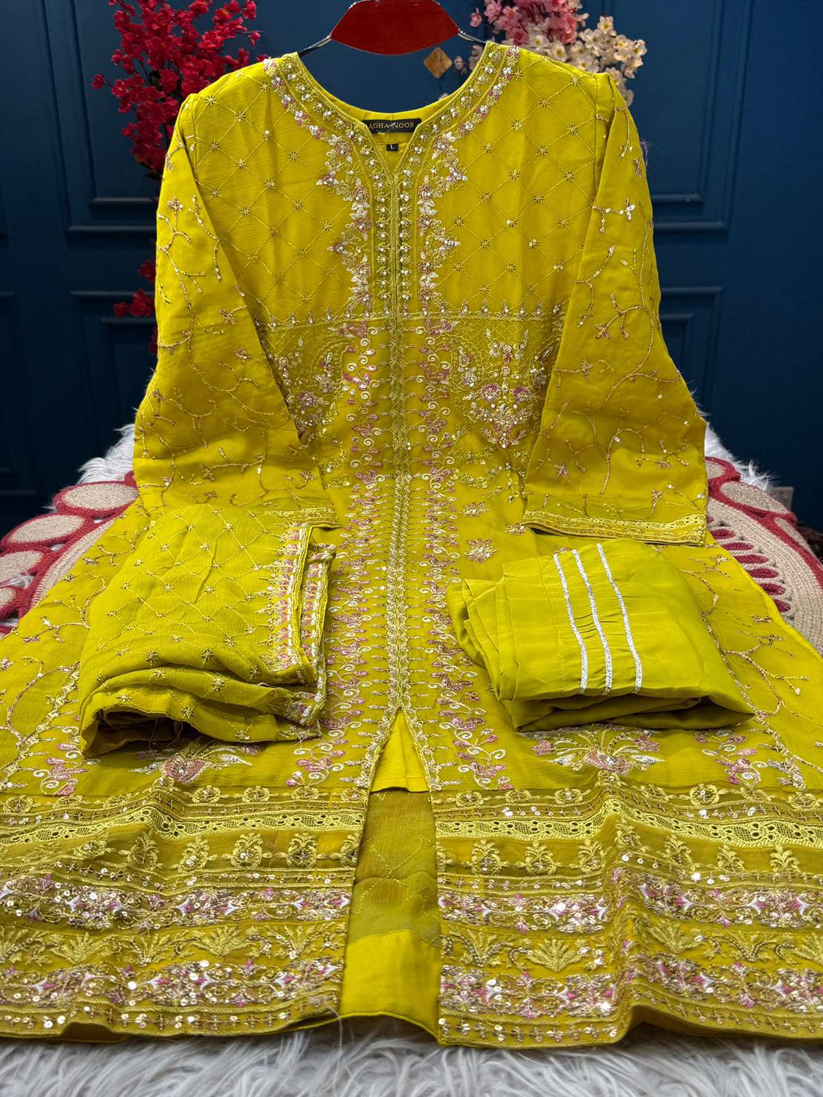 YELLOW AGHANOOR Dress