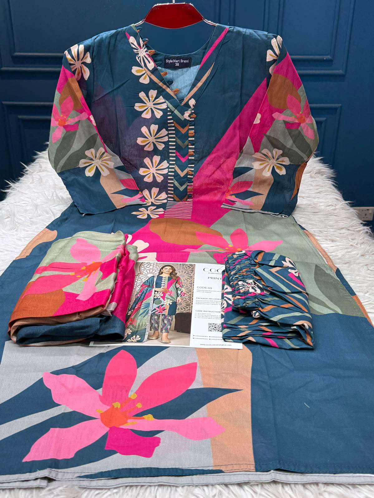Comfort Flower Print COCO Outfit - 1250