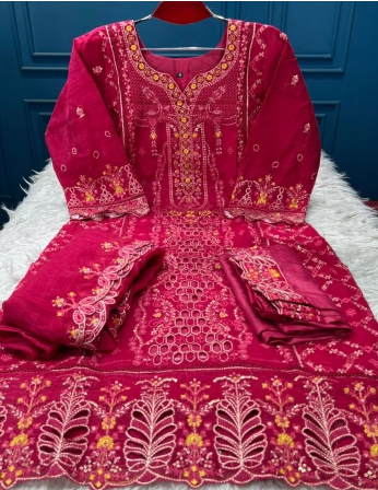 Speacial Pakistani Inspired stitched EID Party Collection - 2100 Dragon