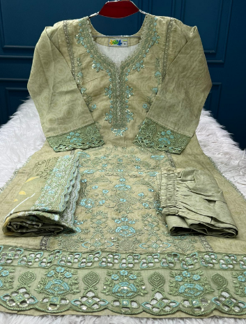 Boutiques Lace Neck - Olive