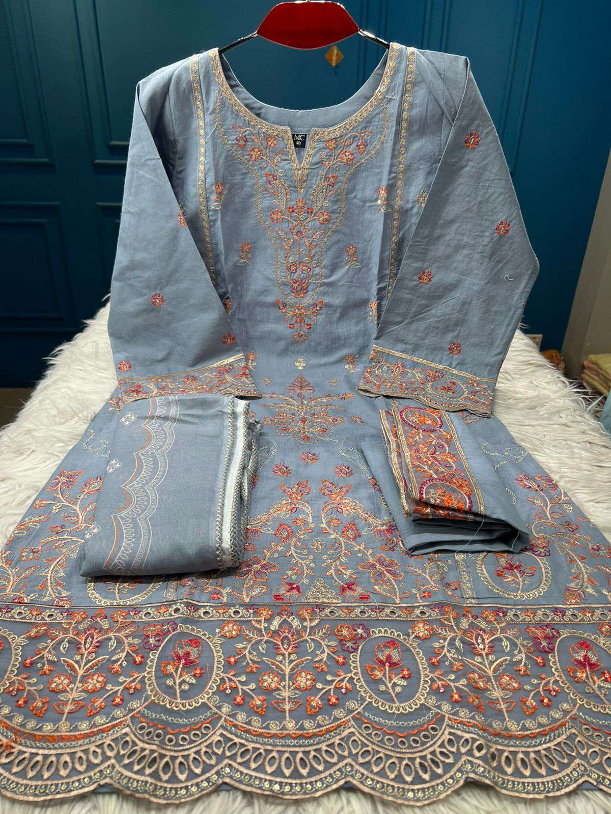 Arong Slap Cotton Stitched Collection - 1750 Ash