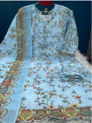 NEW ARRAIVALS Premium Quality Luxury Lawn Stitched Collection - 1200 Paste