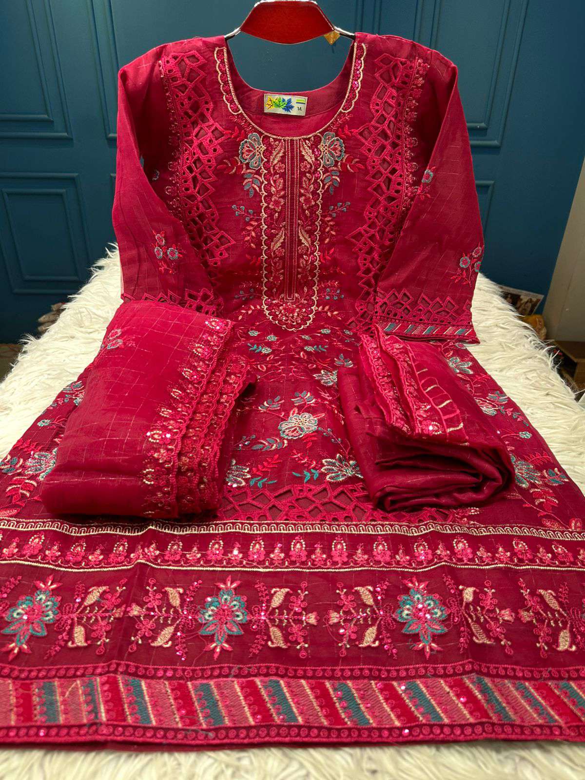 Dragon Embroidery Boutique Party Wear - 2300