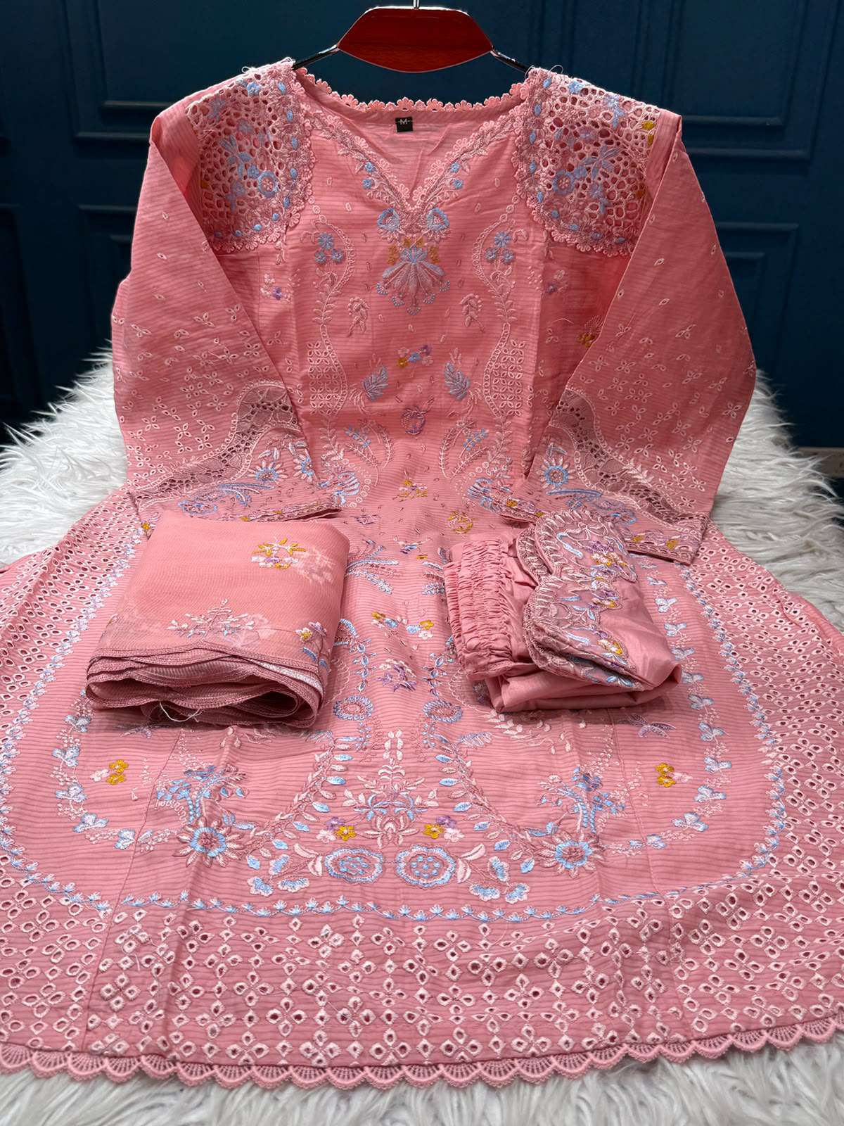 Fashionable Misty Salwar Kamiz - 2500