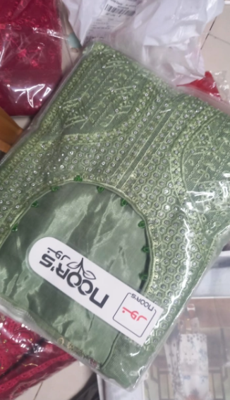 EID Special Premium Quality Quota Fabric Stitched Party Collection - 2000 Lemon