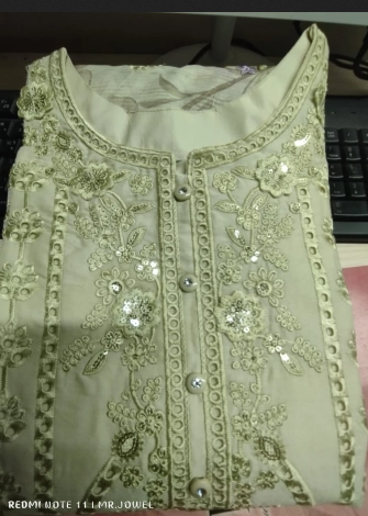 Premium Quality Pakistani Inspired Semi Stitched Collection - 2250 Lemon