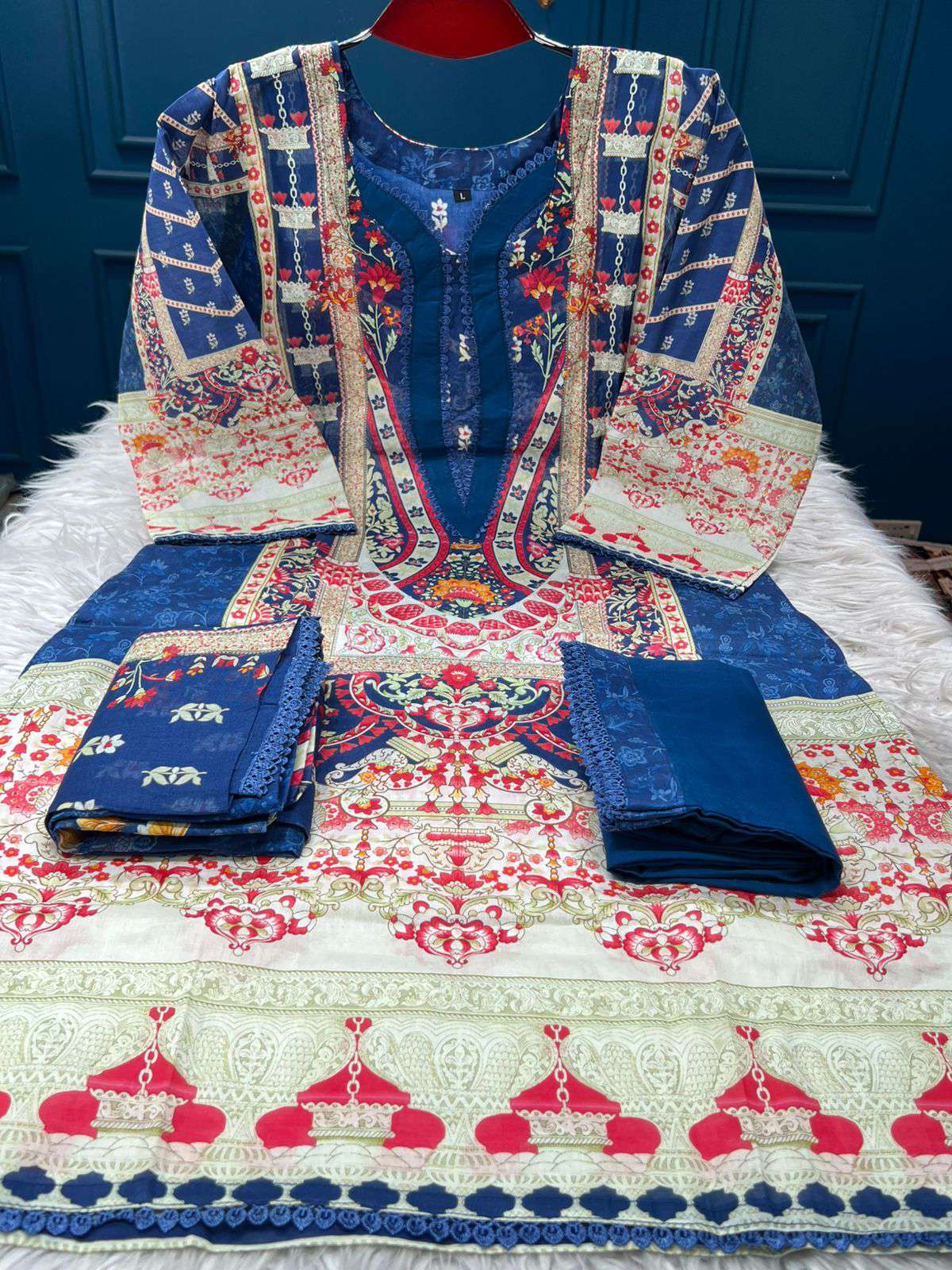 Comfortable NAVY Blue Boutique Wear - 999