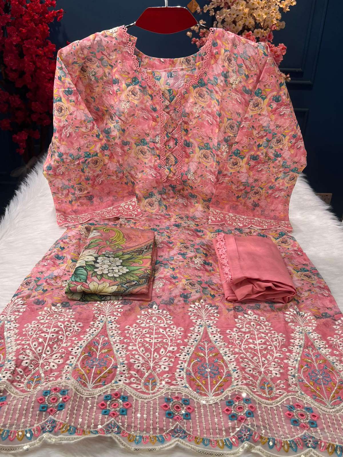 Modern Ethnic Wear Pink - 999