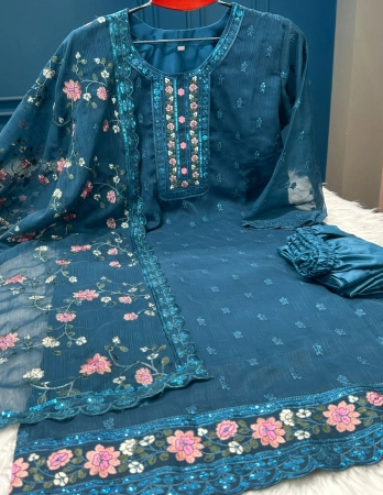 Most Demanding Chiffon Boutique Signature Stitched Collection - 1650 Tory