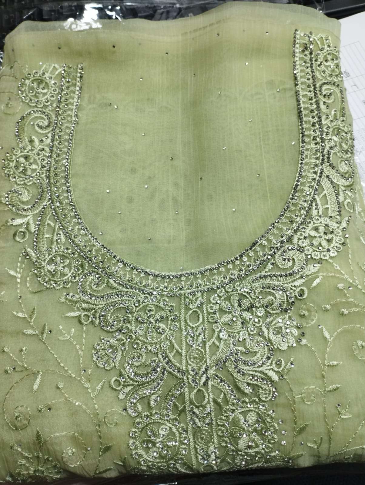 Premium Quality Original IC kanchi Pure Unstitched Party Collection - 2500
