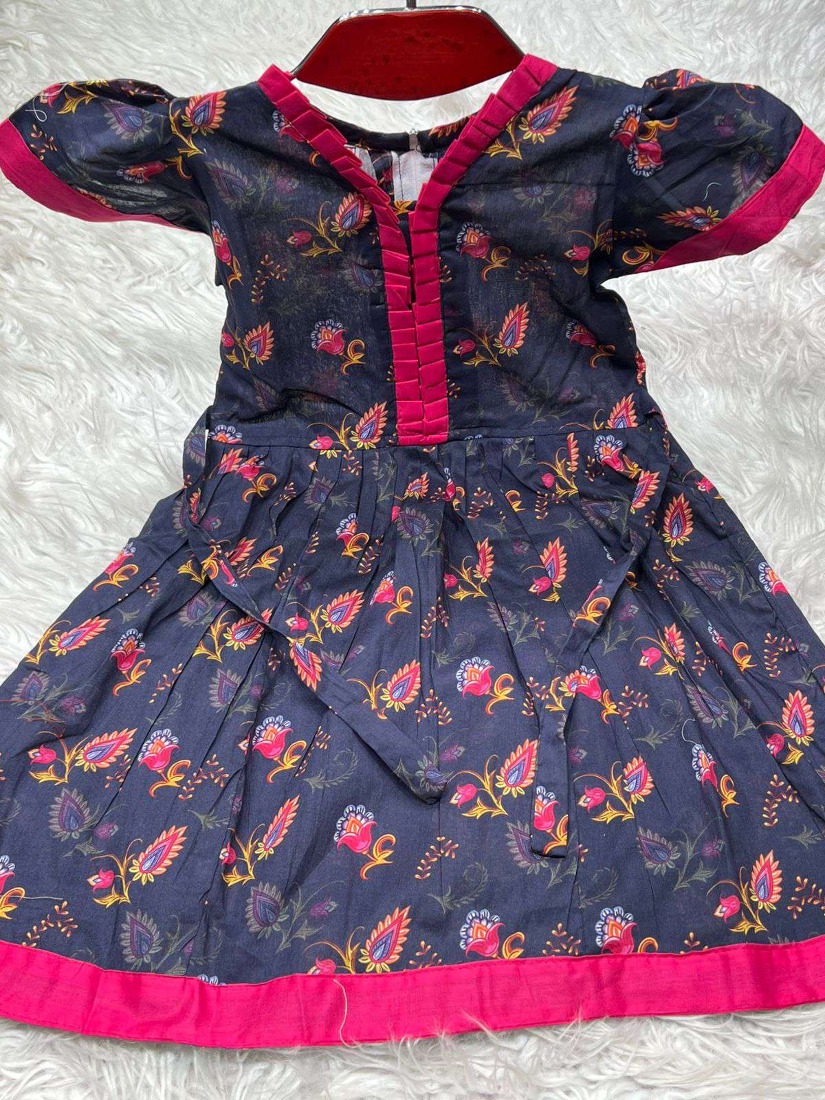 Princess Baby Girl Grey Frock