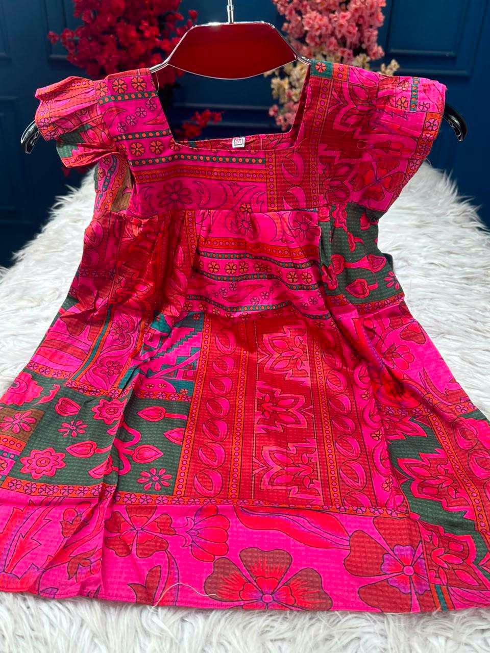 Charizma Printed Baby Frock