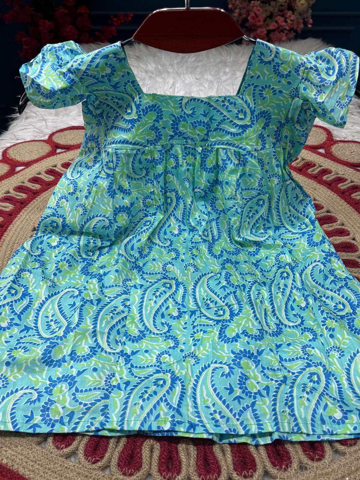 1 Piece Baby Dress - 250 sky