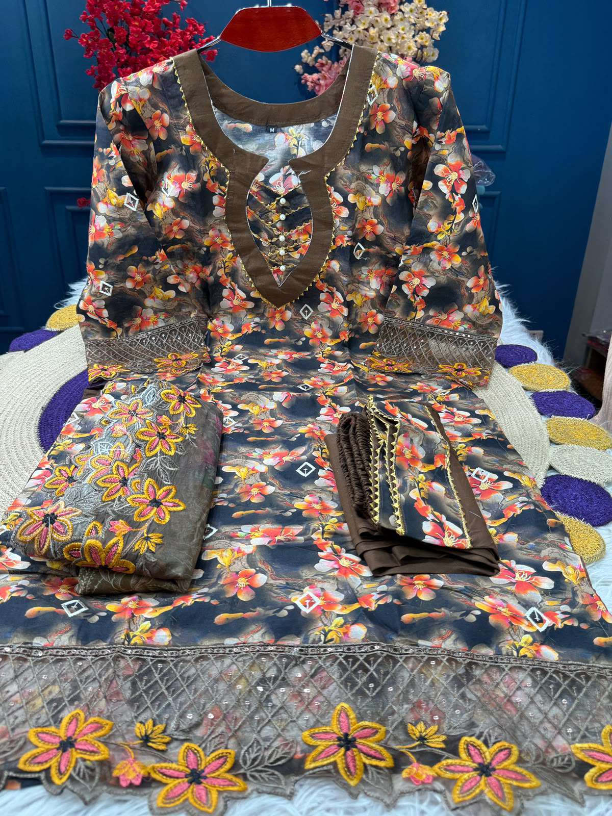 Switch Cotton Black Brown Set - 1250
