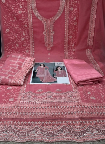 Pakistani Inspired EID Unstitched Party Collection - 2150 Misty