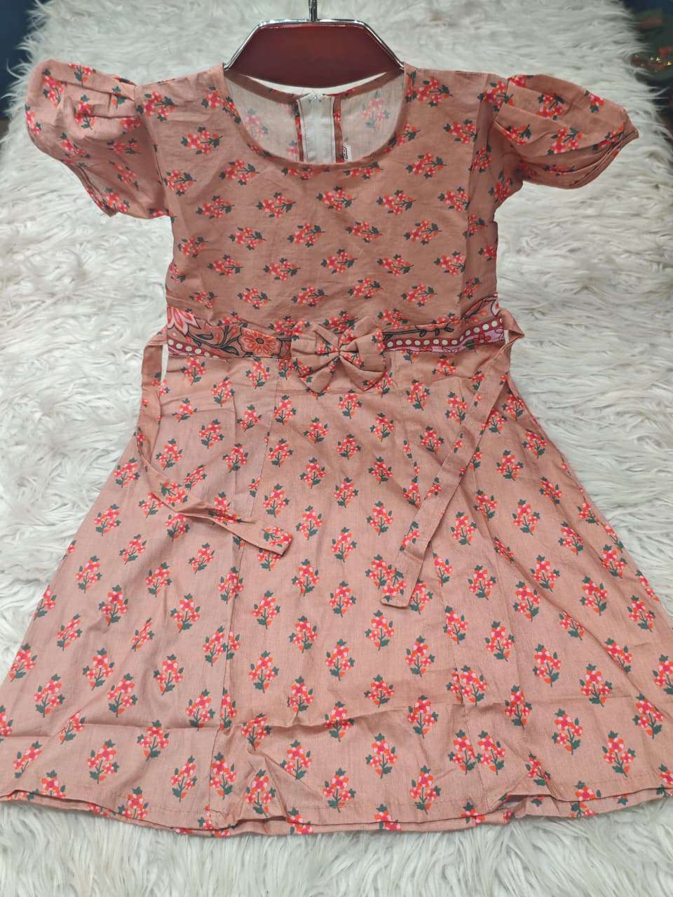 Joypuri Printed Baby Frock
