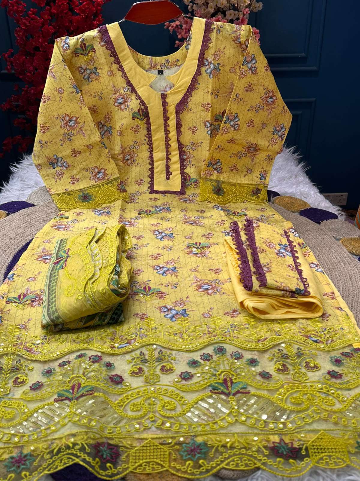 Yellow Blossom Tunic - 1450