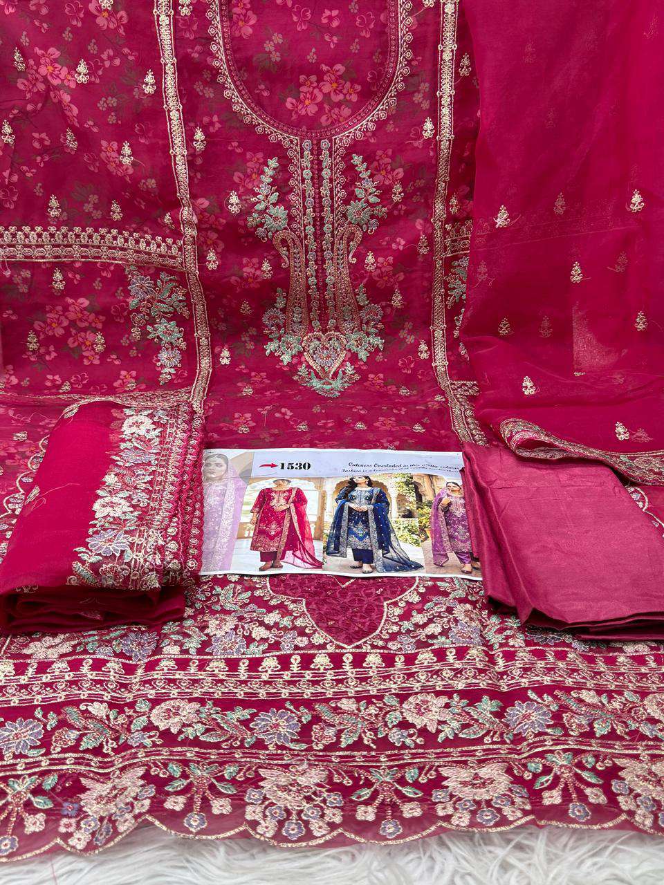 Dragon Unstitched Salwar kamiz - 1850