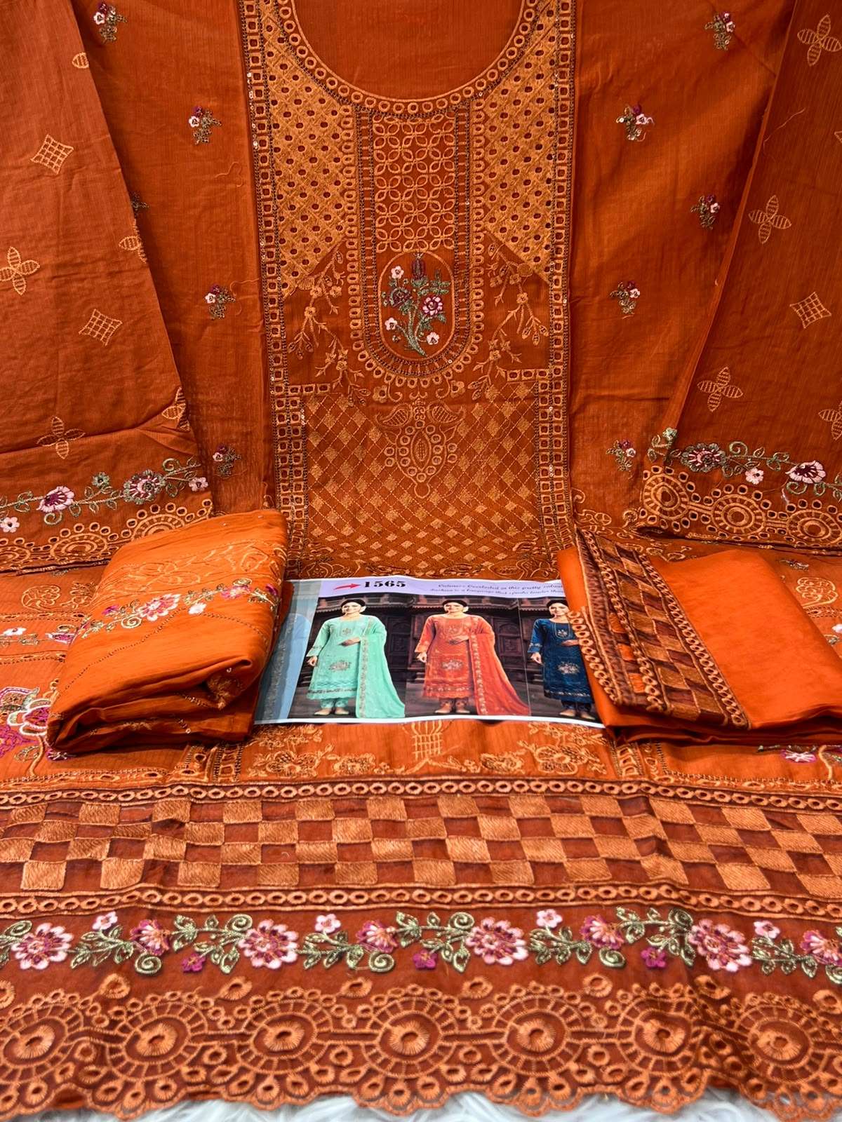 Nawabi Vibes Brick Unready Fit - 1600