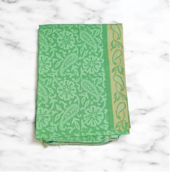 New Arrivals Vegetable Batik Unstitched Three Piece For Women - 1100 Multi Lemon