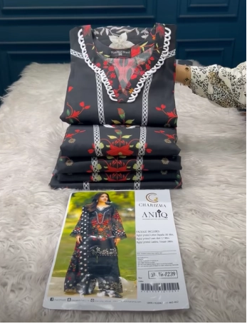 Pakistani Charizma Catalogue Printed Stitched Cotton Collection - 1250