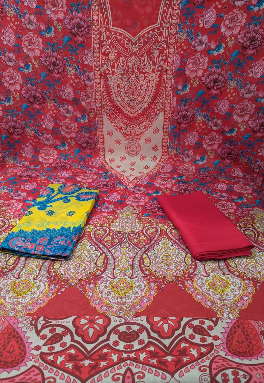 Red Untitched Salwar Kamiz Collection - 950