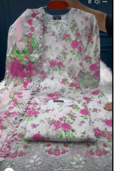 Premium Quality Pakistani Catalogue Stitched Collection - 1750 Ash Mejenta