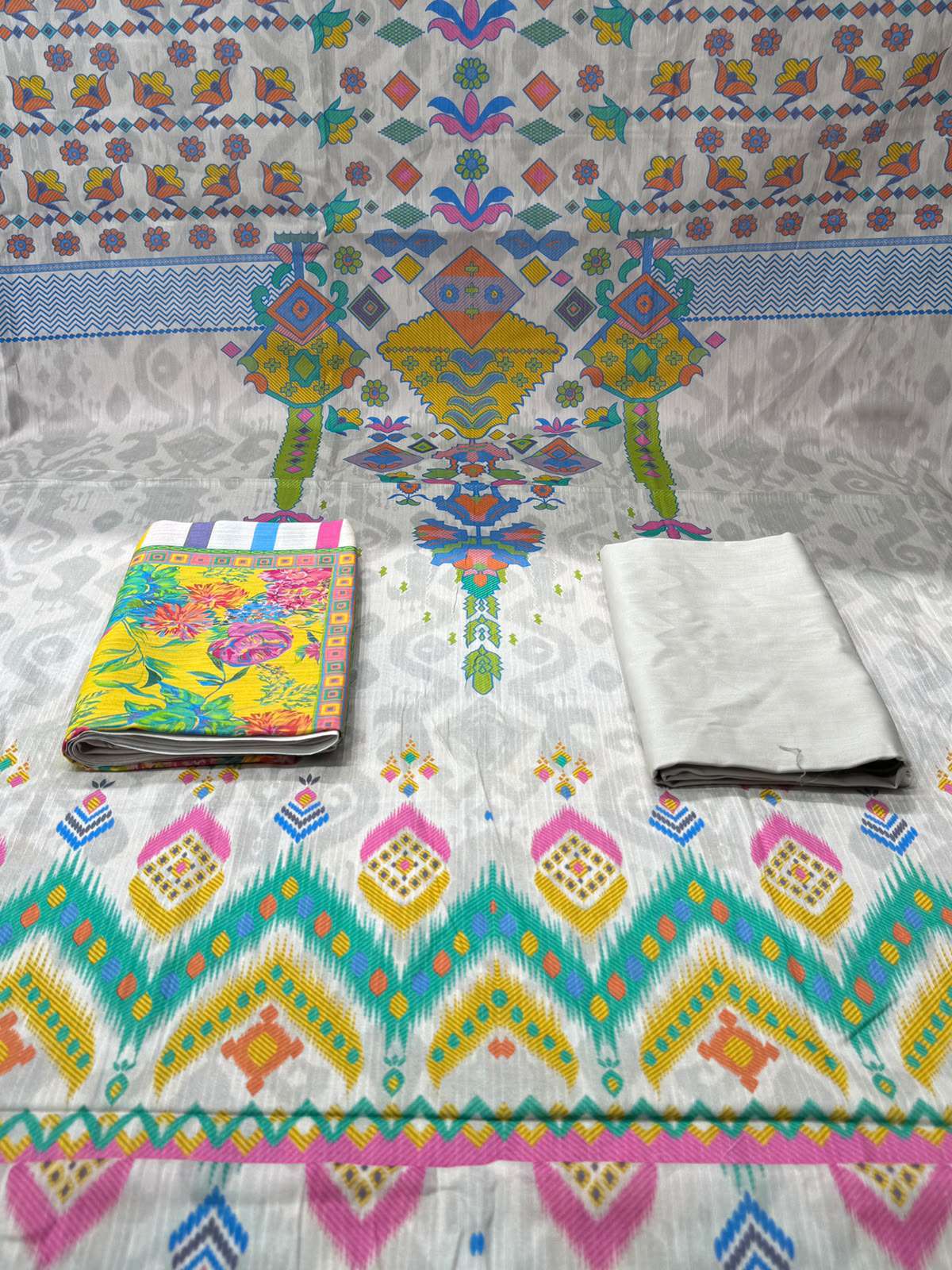 Step Cotton Glowing White Set - 950