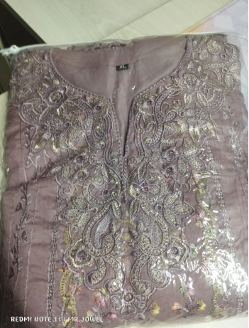 EID Exclusive Pakistani Inspired Stitched Cotton Collection - 2000 Brown