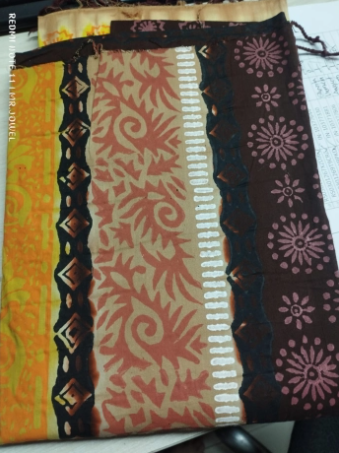 BLOCK Printed Premium Quality Vagetable Batik Unstitched Three Piece Collection - 1200