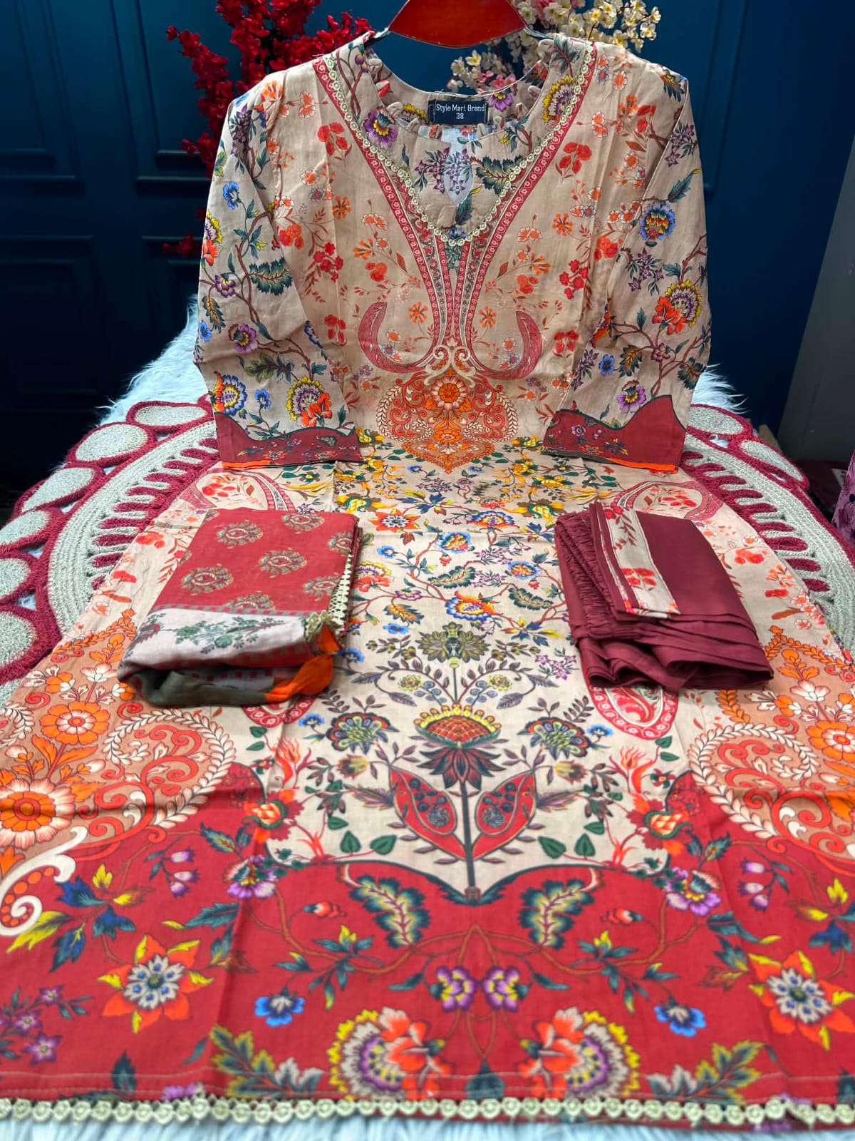 Premium Quality Luxury Lawn stitched Collection - 1100 Biscuits