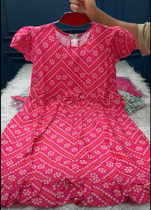 Wonderful Chunri Printed BABY Collection - 250 Mejenta