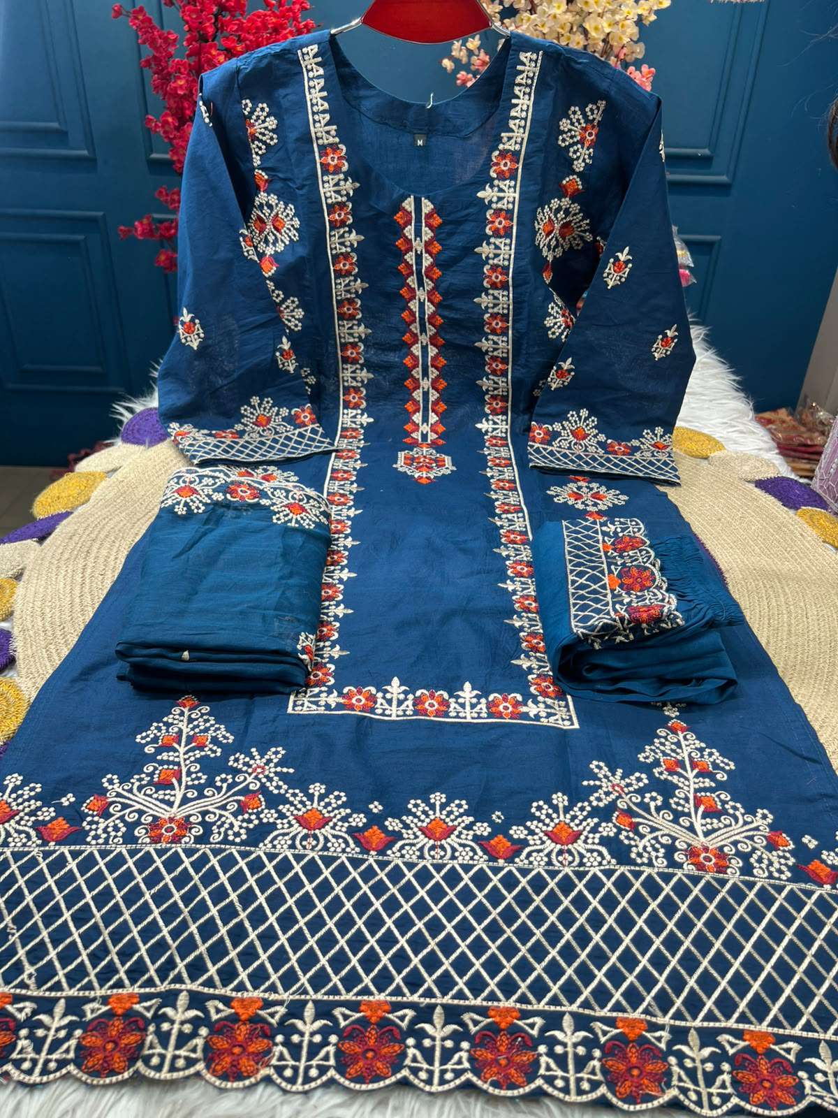 Switch Cotton Torey Stitched Dress - 1650