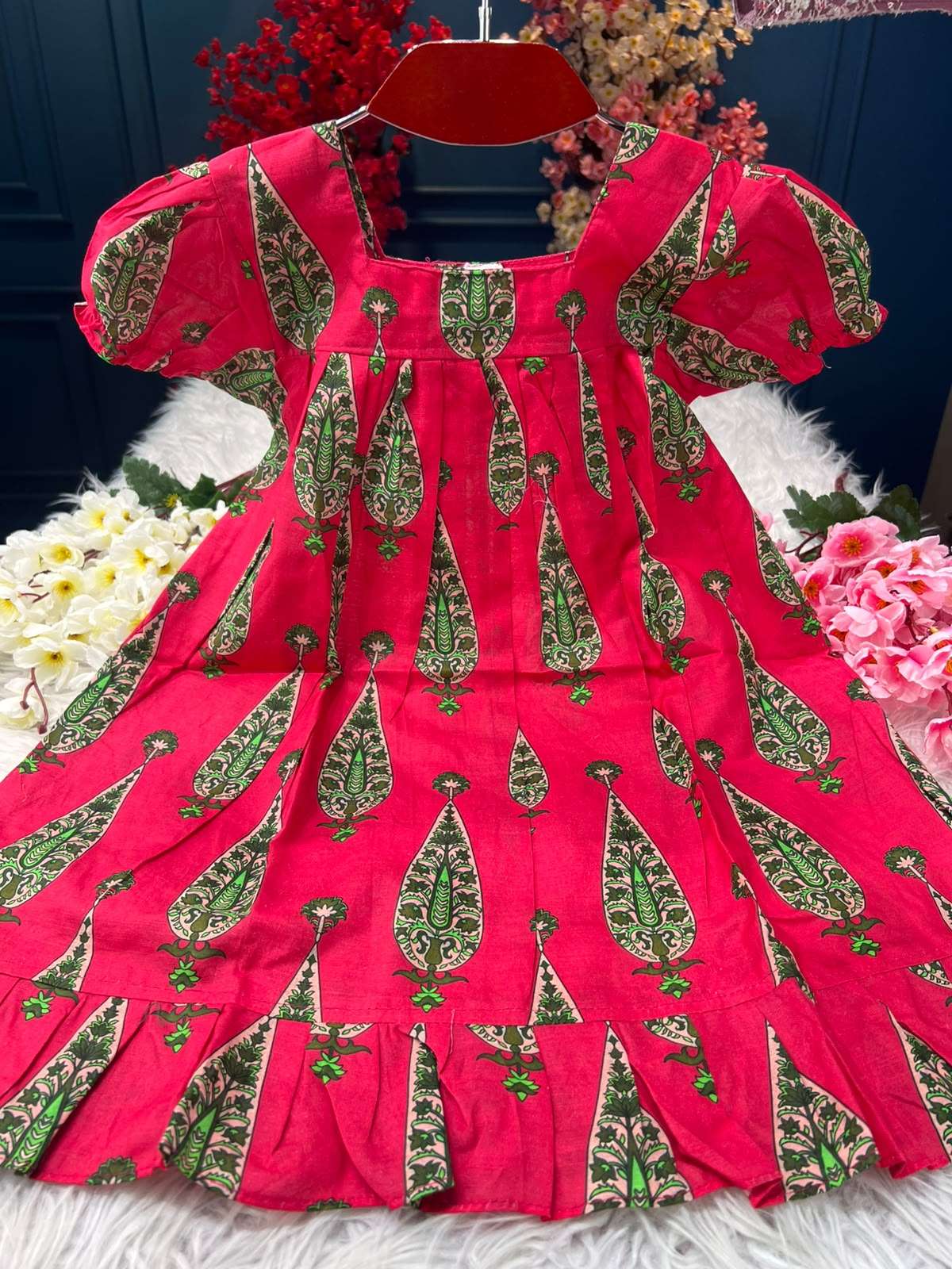 Adorable Rose Baby Frock