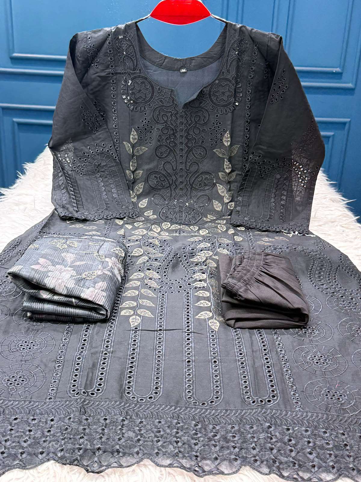 BACK Fashionable Stitched Dress - 2350