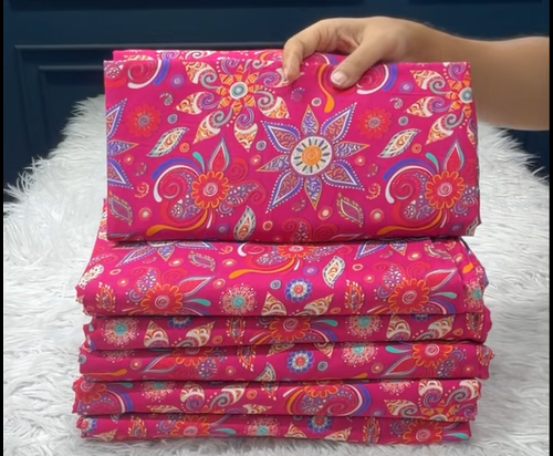 Charizma Magenta Mandala Print