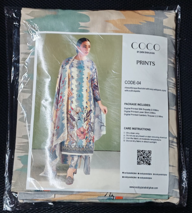 COCO Printed Stitched Salwar Kamiz - 1250