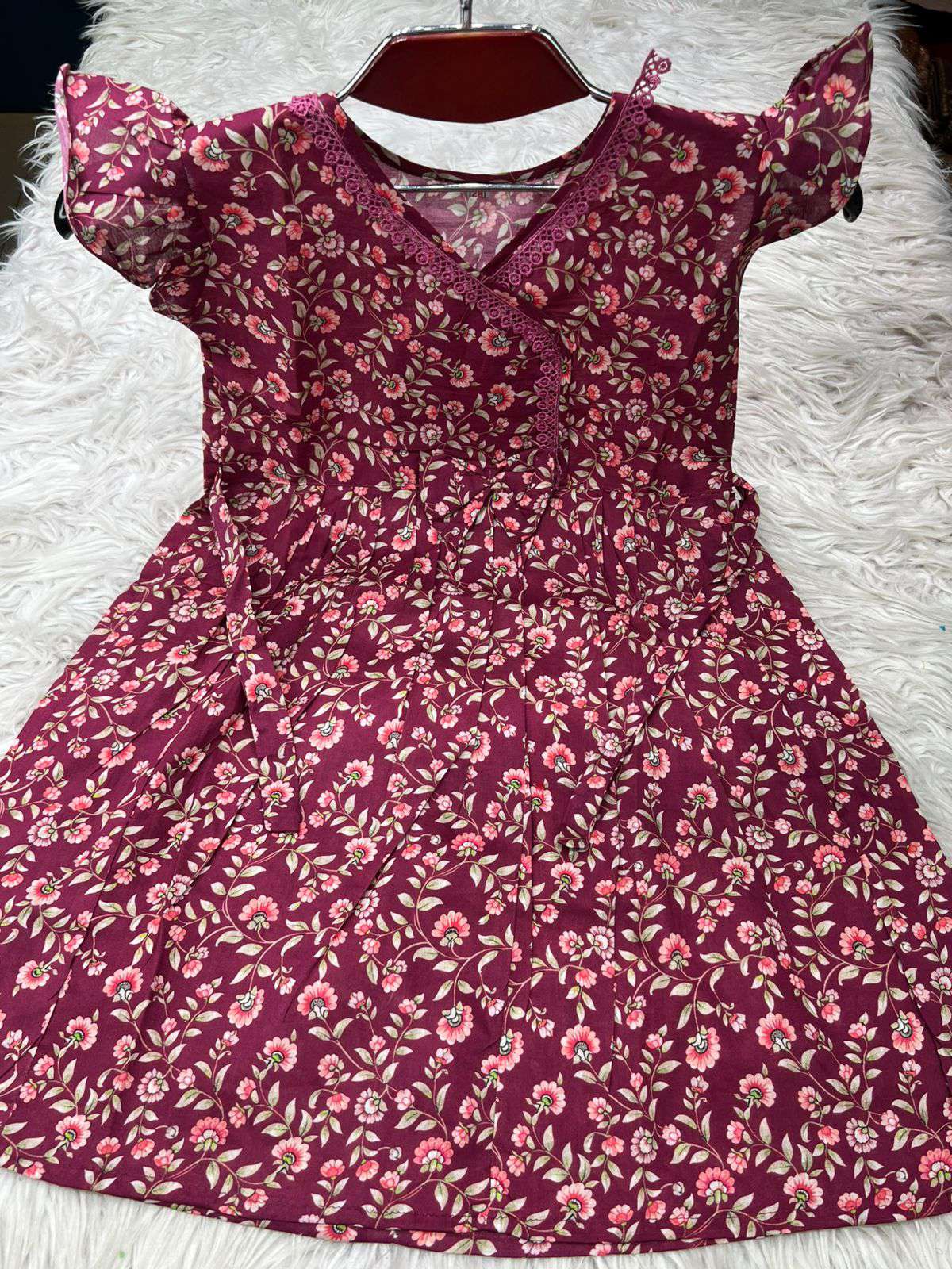 Flower Garden Printed Baby Frock